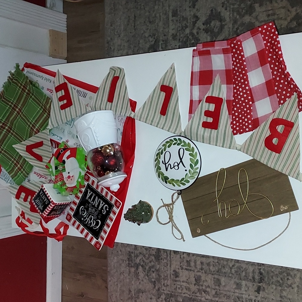Giant Bundle of Christmas Decor